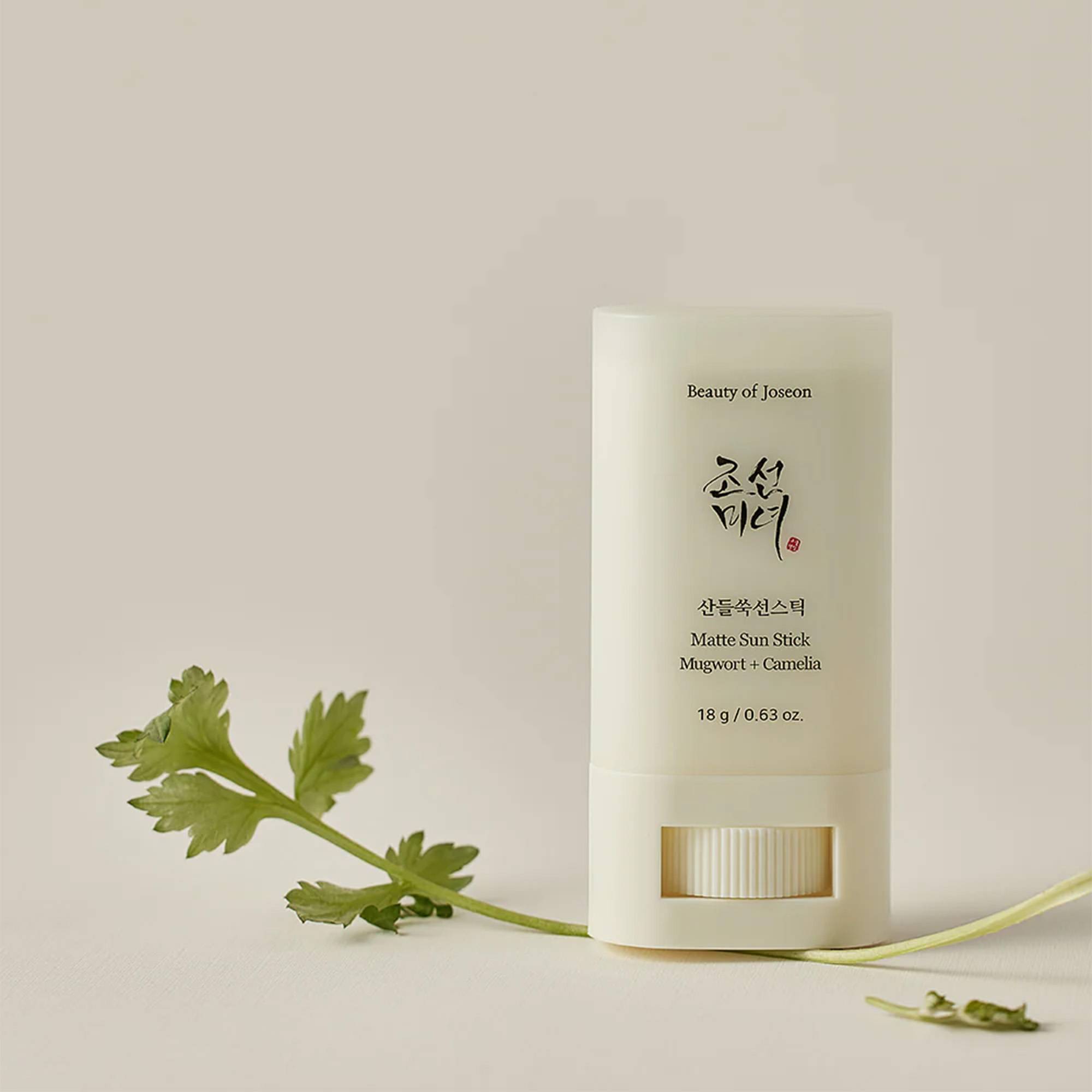 Stick Solaire Mat SPF 50  Matte Sun Stick : Armoise   Camélia / 18g