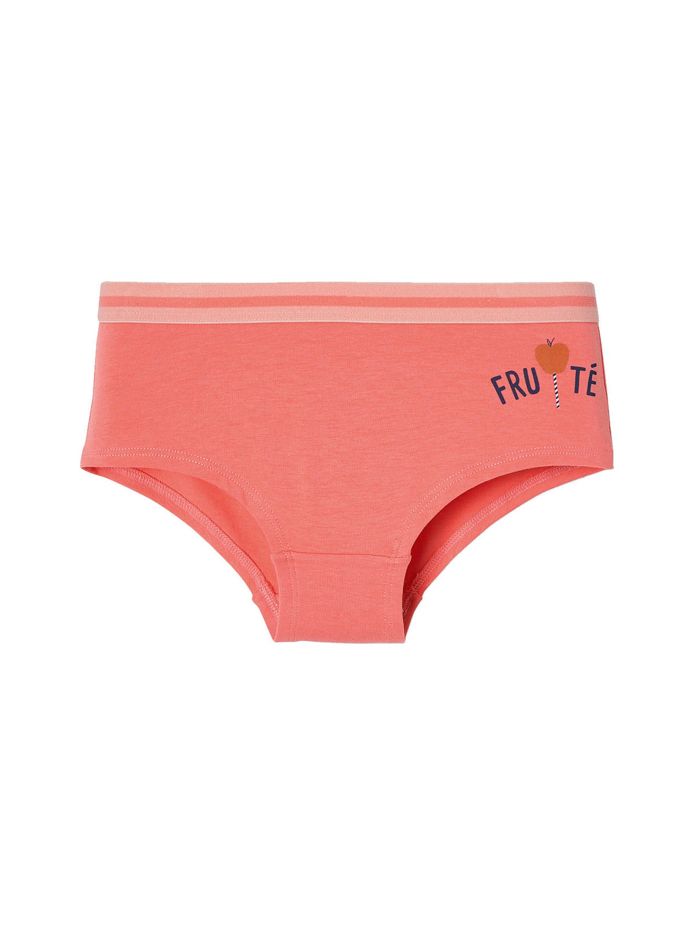 Vertbaudet 5er-Pack Mädchen Shortys pfirsich