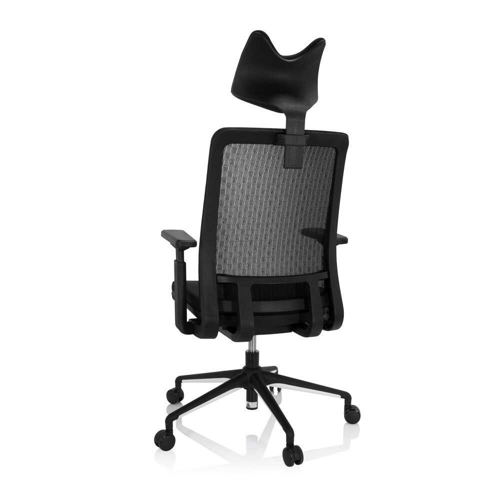 Profi Bürostuhl SKATE MA Stoff/Netzstoff mit Armlehnen hjh OFFICE