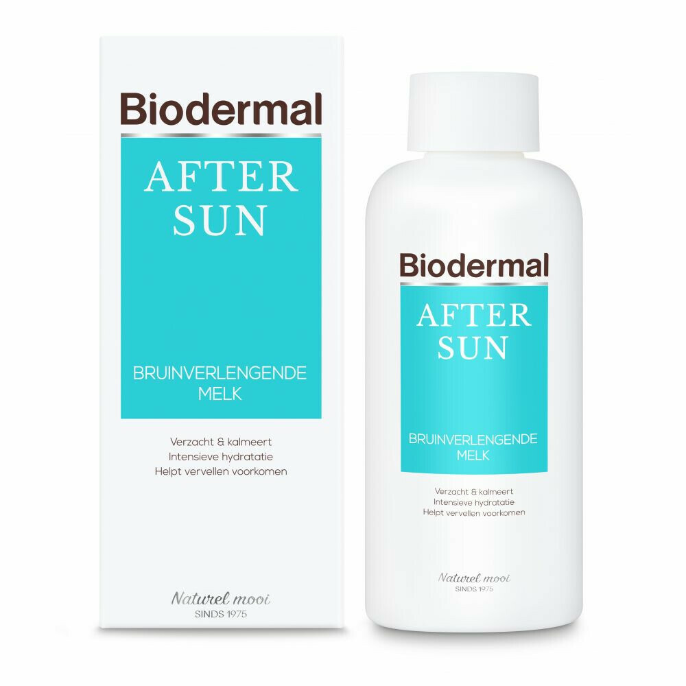 2x Biodermal Aftersun Melk Bruinverlengend200 ml