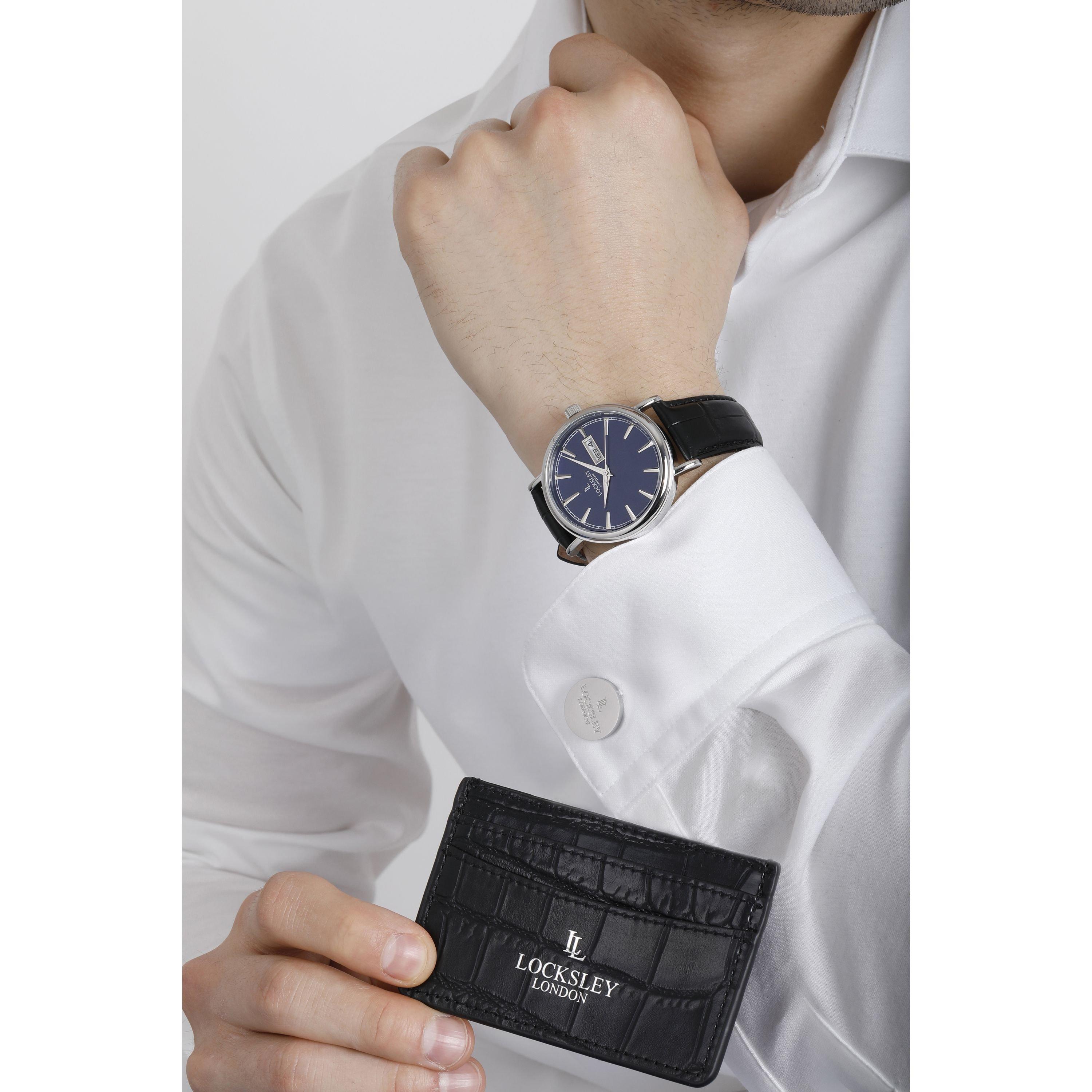 Locksley London Stainless Steel Classic Analogue Quartz Watch