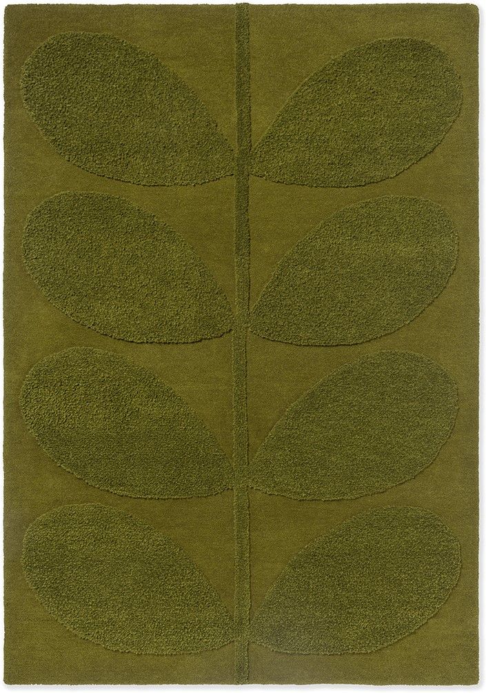 Vloerkleed Fern 158307 Solid Stem