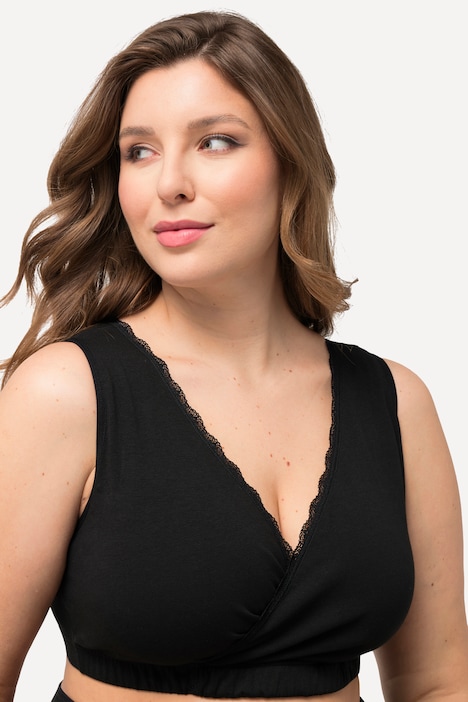 Bellieva-Still-Bustier, Spitze, Biobaumwolle