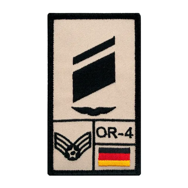 Café Viereck -  Rank Patch Stabskorporal Luftwaffe