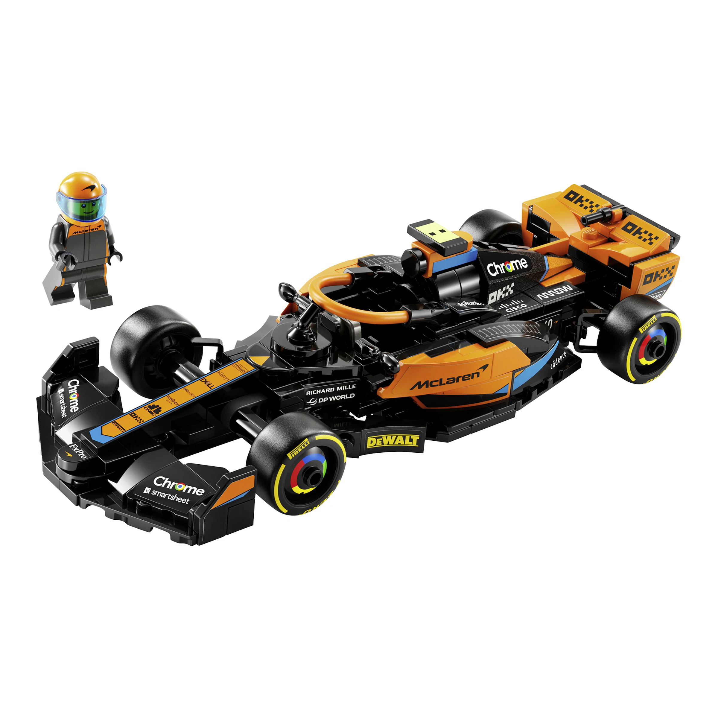 LEGO® - Speed Champions 76919 McLaren Formel-1 Rennwagen 2023