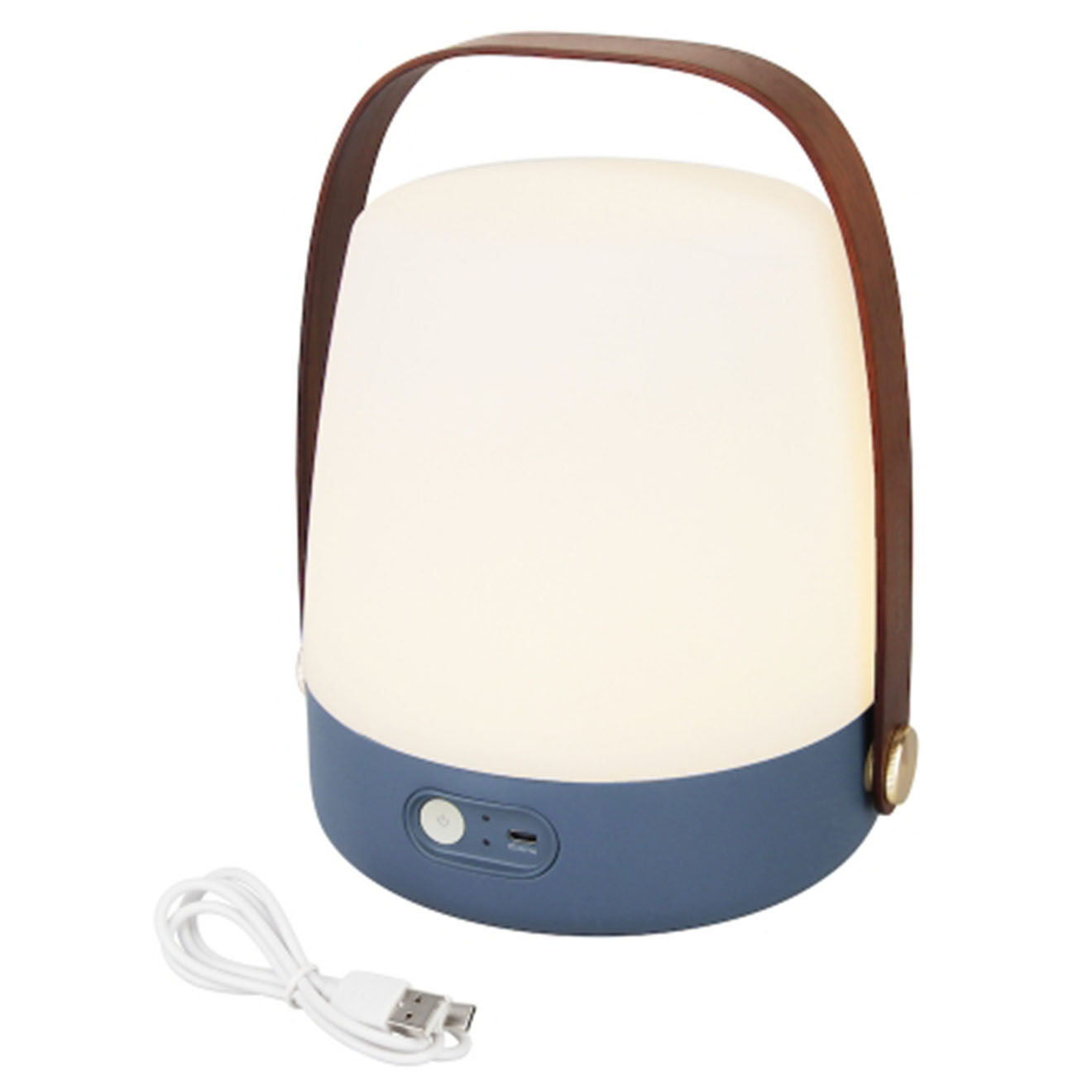 Kooduu Lampe LED Lite Up bleu océan  - 20x20x26 cm