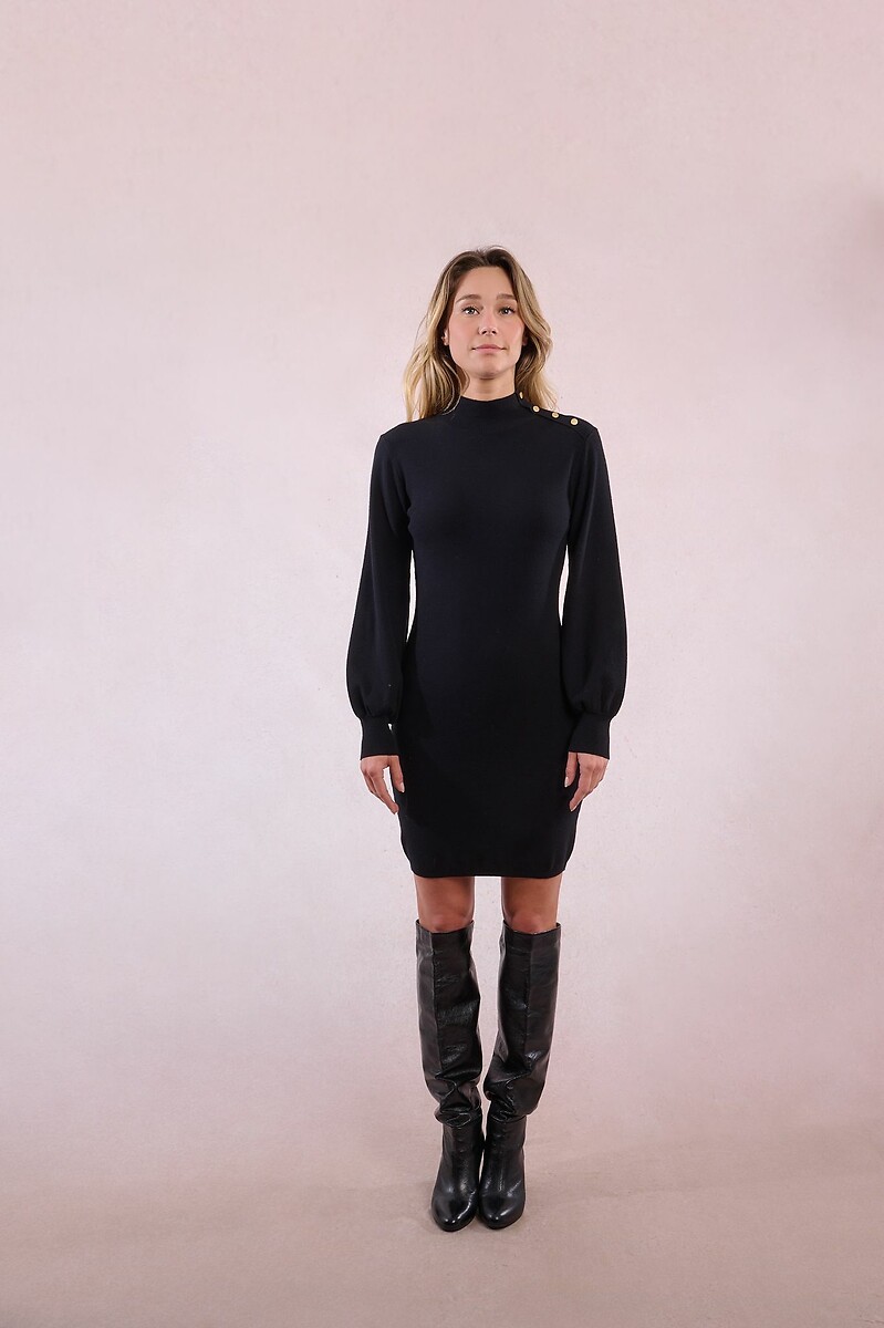 MOLLY BRACKEN<br>Camisa Jigsaw com mangas bufantes