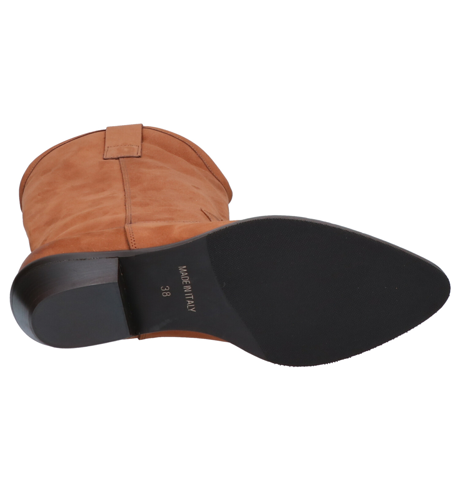 Cowboy boots cognac
