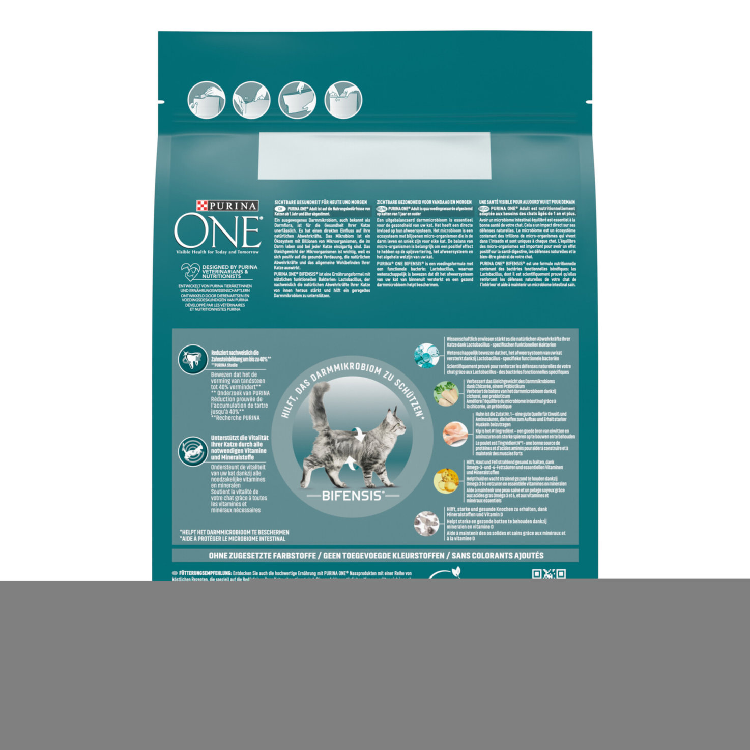 Purina ONE Trocken-Katzenfutter Adult Huhn & Getreide