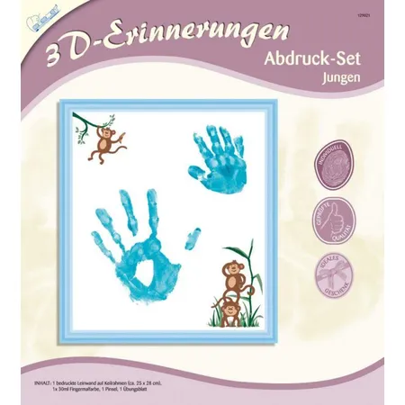 Mammut 3D Erinnerungen Abdruck-Set Jungen