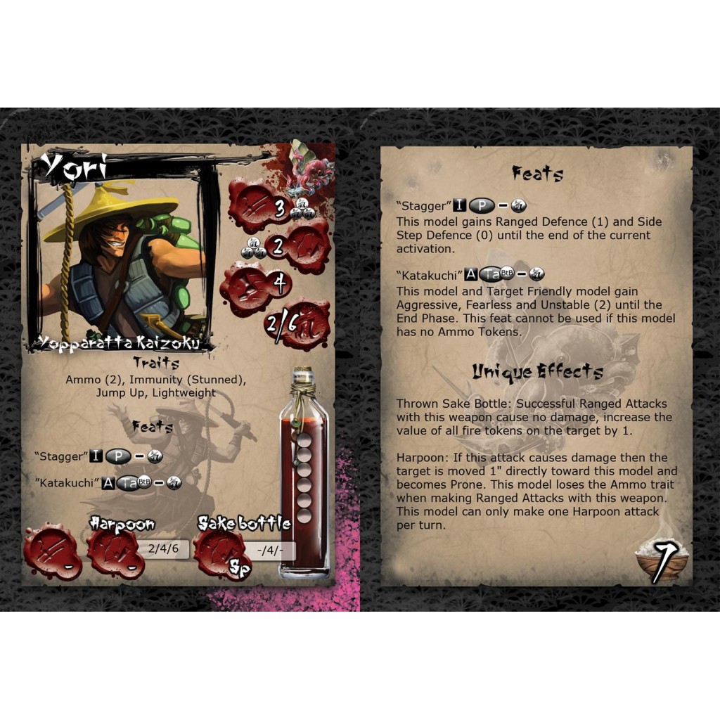 Bushido - Jung Pirates - Yori, the whale hunter