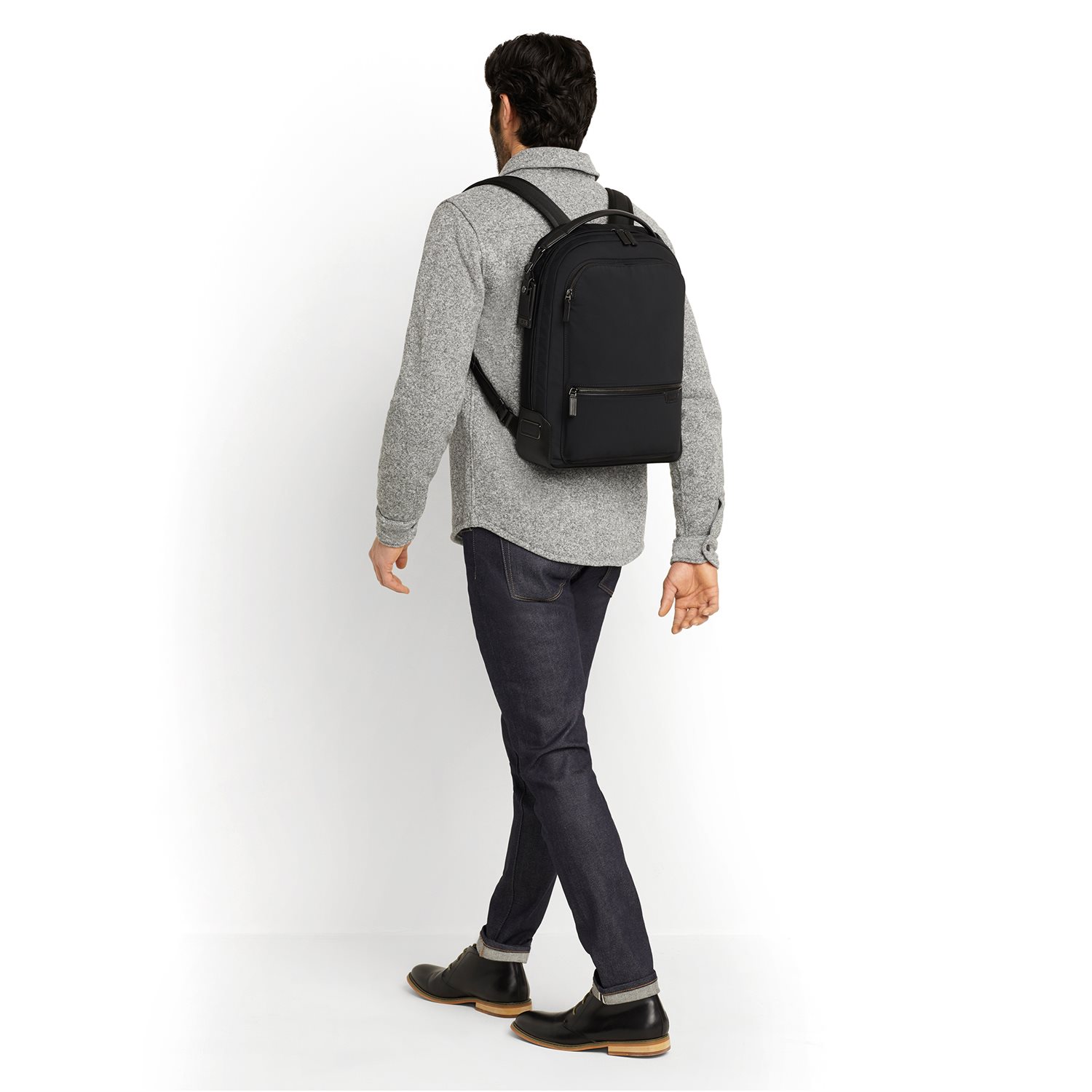 Tumi Harrison Bradner Backpack dark charcoal