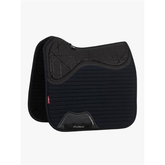 Zadeldek LeMieux Soft Shell Anti Slip Dressage Zwart