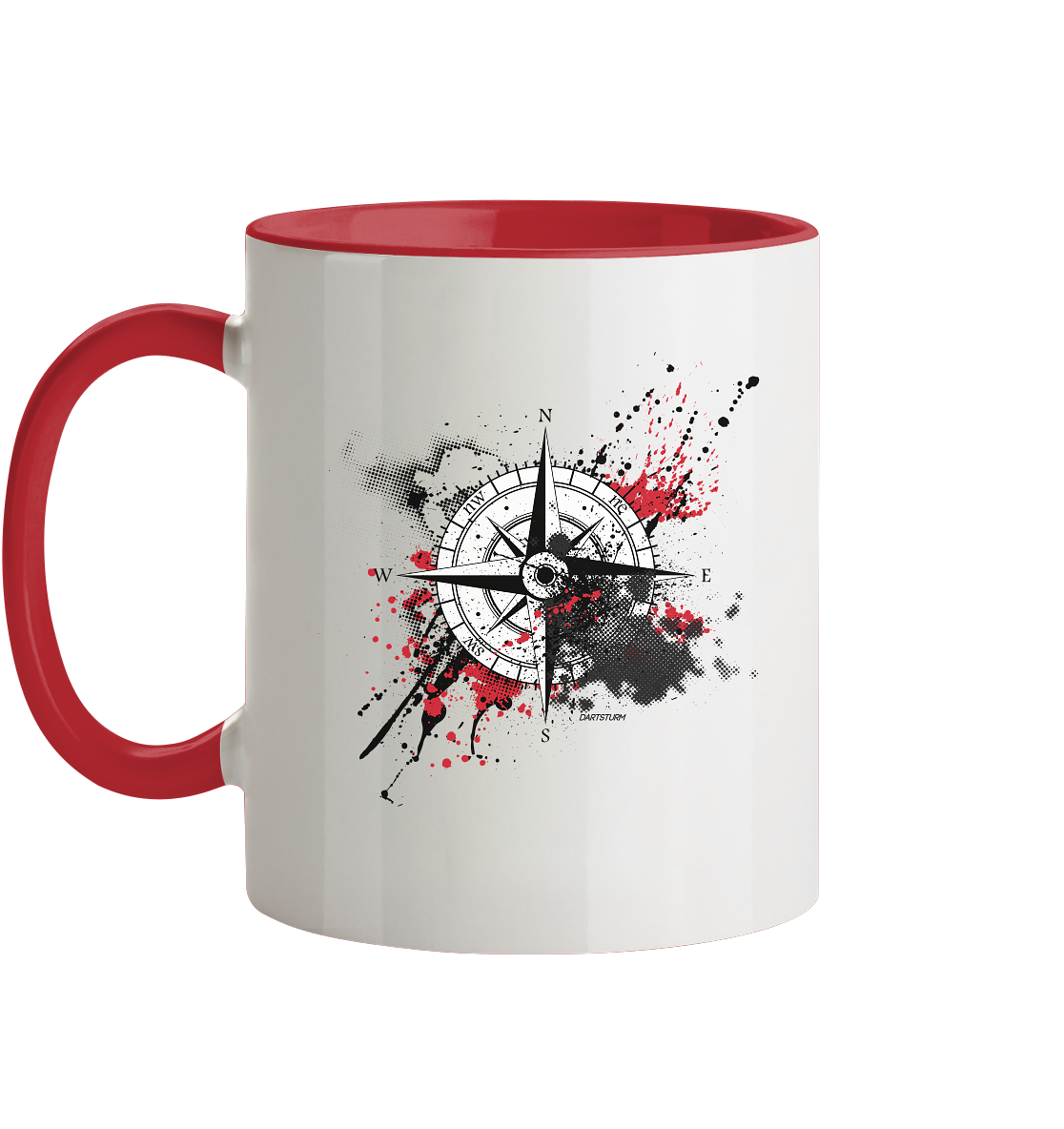 DartSturm - Navigator - Tasse zweifarbig