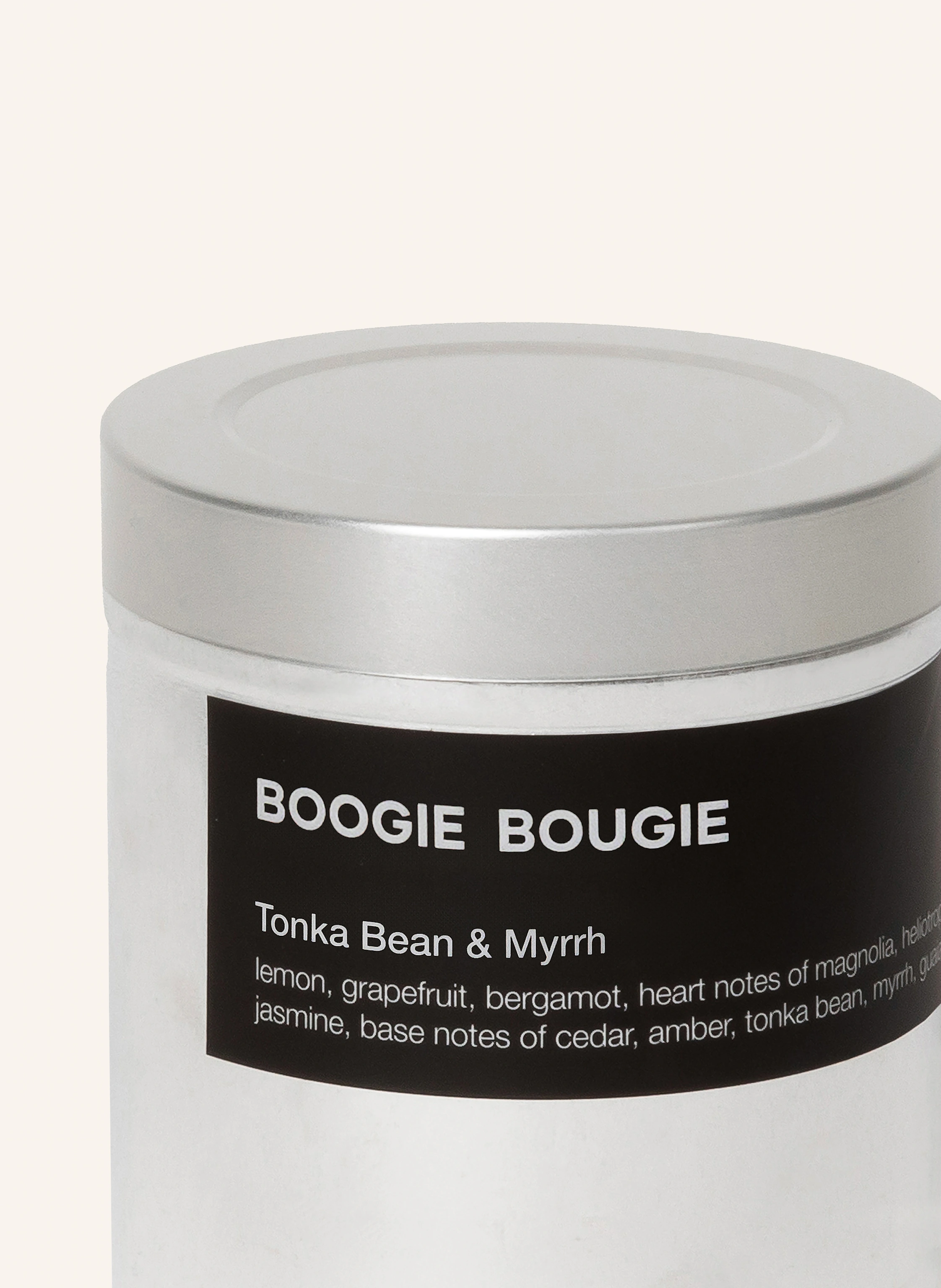 BOOGIE BOUGIE Duftkerze TONKA BEAN & MYRRH