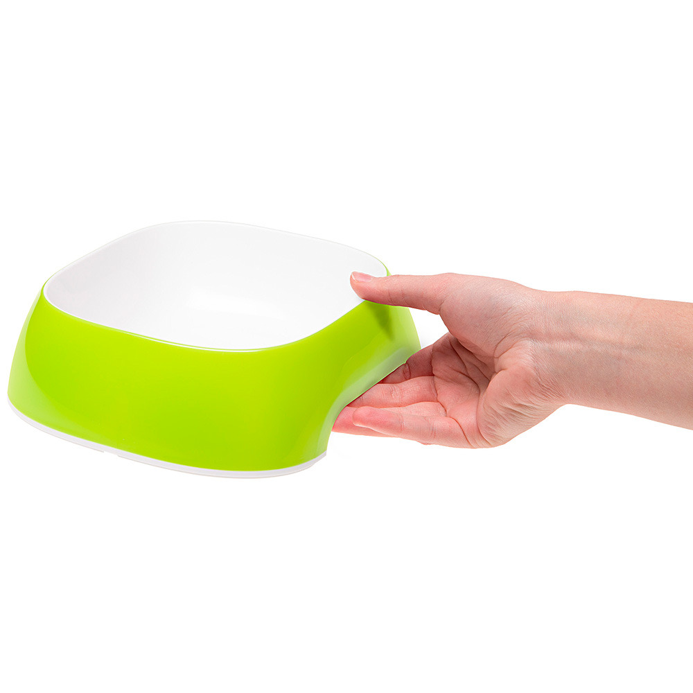 Ferplast glam small gamelle en plastique résistant différentes couleurs 0,4 litres chiens chats