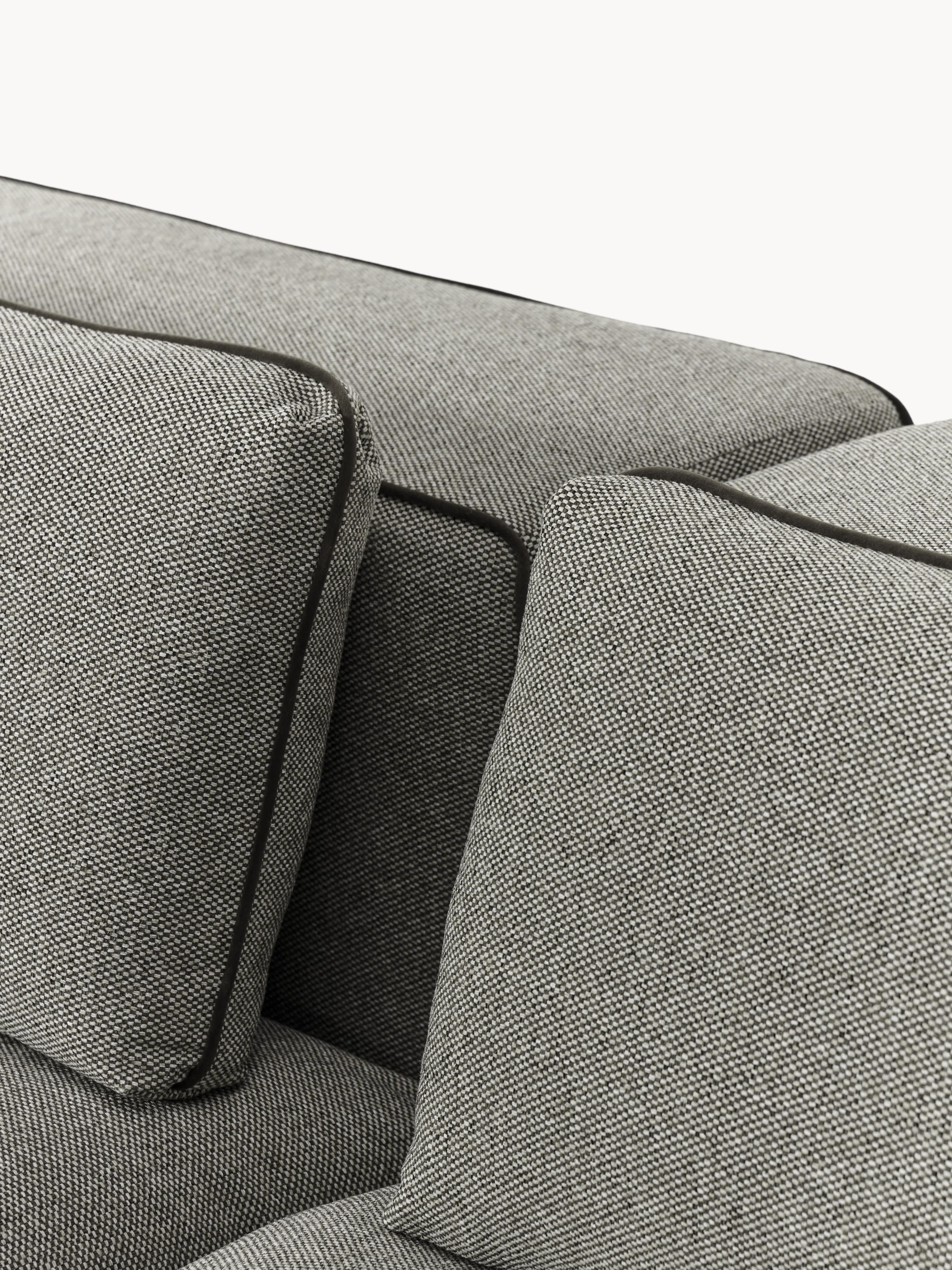 Modulaire XL bank Felix met poef (links/rechts)