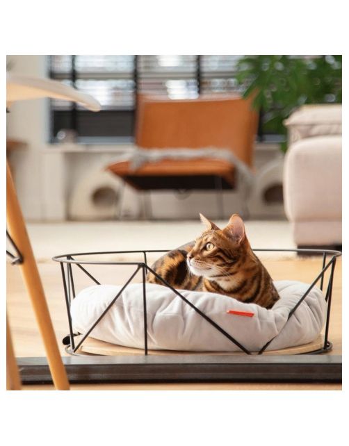 Beeztees Metalen Kattenmand Kipu Wit - Kattenmand