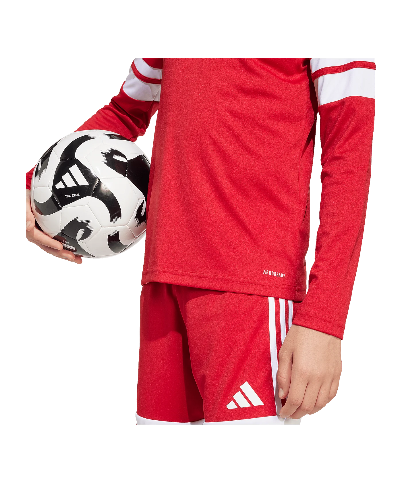 adidas Squadra 25 Trikot Langarm Kids Rot