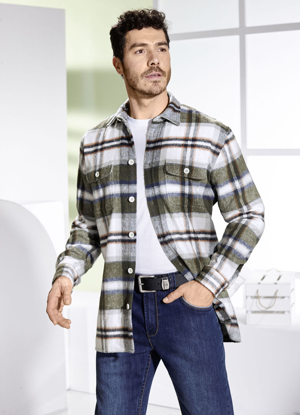 Kariertes Overshirt