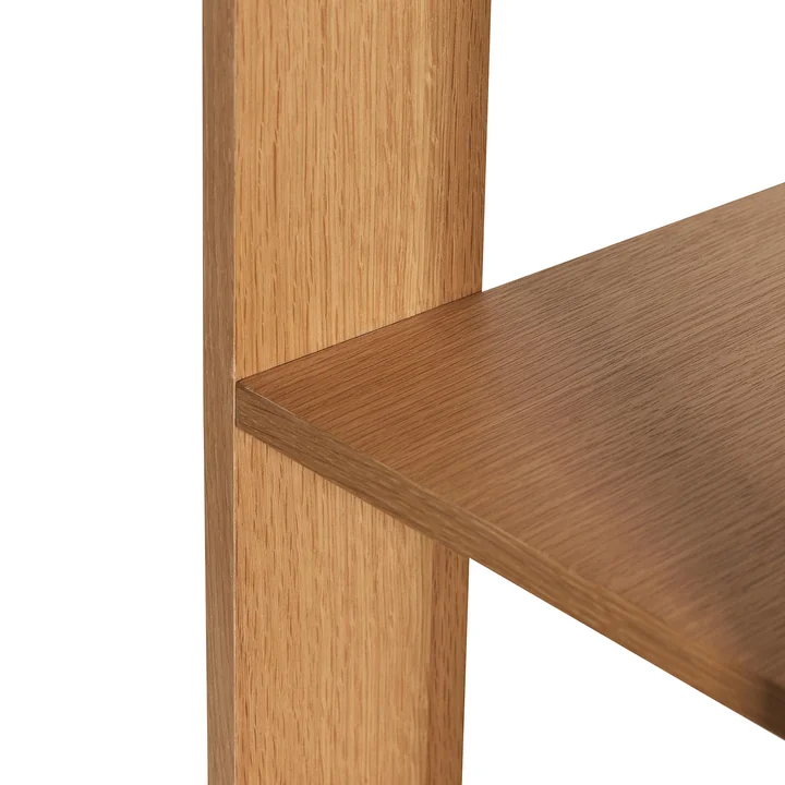 Hübsch Interior - Merge Standregal 45 x 45 x 140 cm, Eiche
