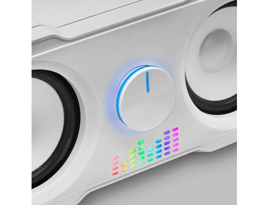 MARS GAMING - Enceintes multimédia Enceintes ms22 (blanc)
