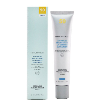 Skin Ceuticals Advanced Brightening UV Defense Sunscreen - Broad Spectrum SPF 50 High Protection UVA/UVB 40ml/1.3oz
