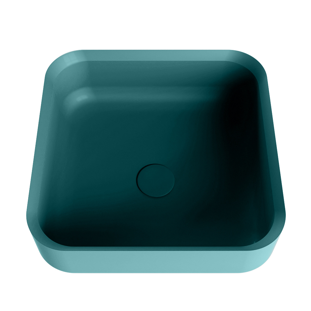 Mondiaz Binx Solid Surface waskom 36x36cm smag