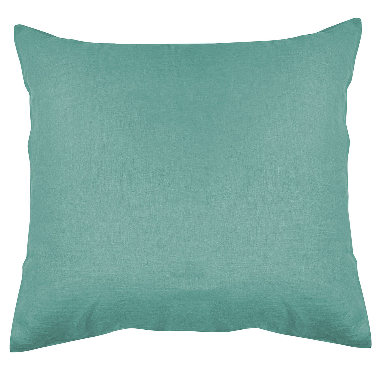 United by Perle de coton Parure housse de couette 100% Lin lavé celadon