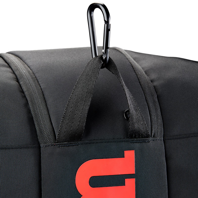 Sac de tennis Wilson 15 pack Thermobag Clash V3 noir et rouge