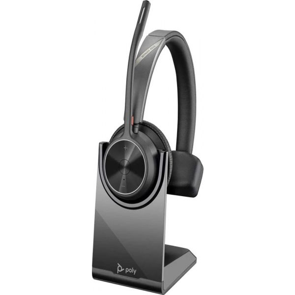 HP Poly Voyager 4310 UC com Base de Carregamento e USB-A