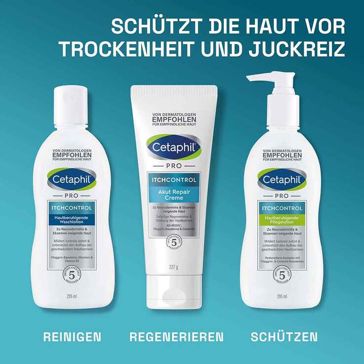 Cetaphil Pro Itch Control Akut Repair Creme, 227 g