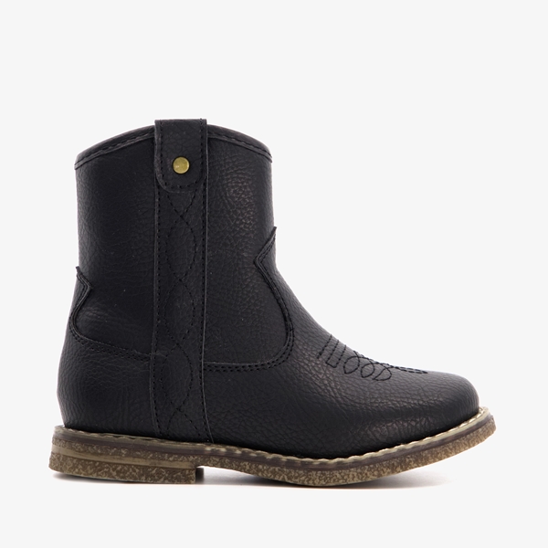 Blue Box meisjes western boots zwart