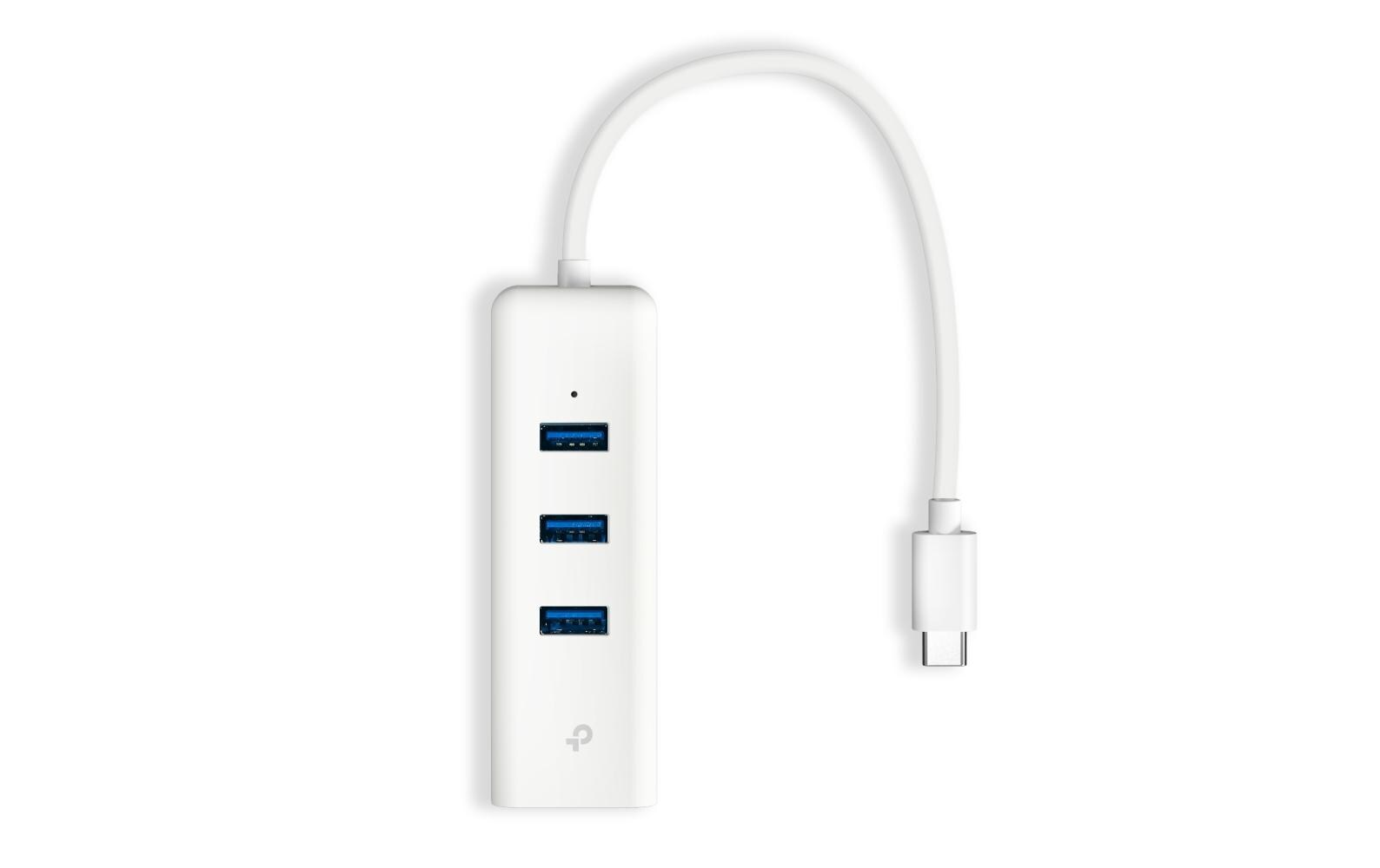 Netzwerk-Adapter UE330C USB Typ-CUSB Typ-C 3-Port Hub & Gigabit Ethernet Adapter