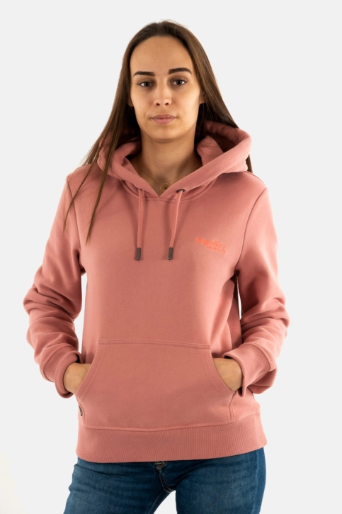 Sweat superdry essential logo mip ash rose
