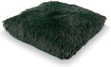 Dutch Decor sierkussen Fluffy groen 45 x 45 x 10 cm