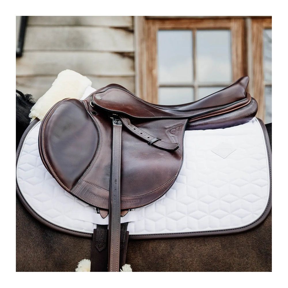 Kentucky SKIN FRIENDLY STAR - Tapis de dressage blanc