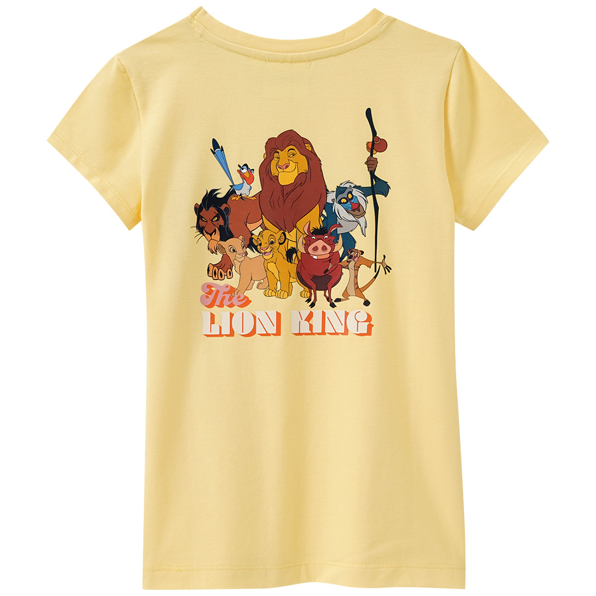 Topolino Disney Classics T-Shirt mit großem Motiv hellgelb
