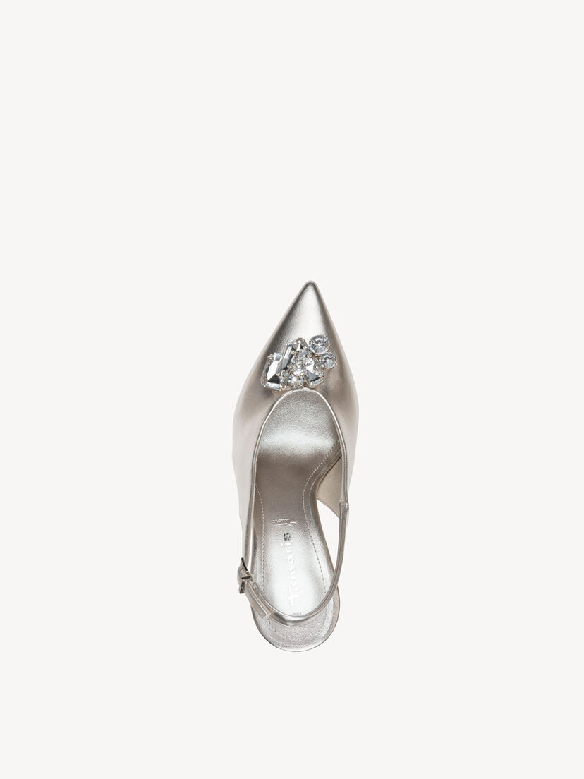 Slingpumps - metallic