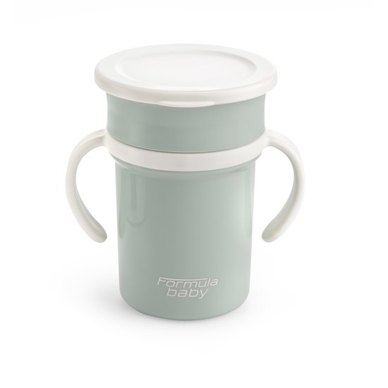 Tasse 360 anti-fuites   Vert        200 ml   de               Formula Baby