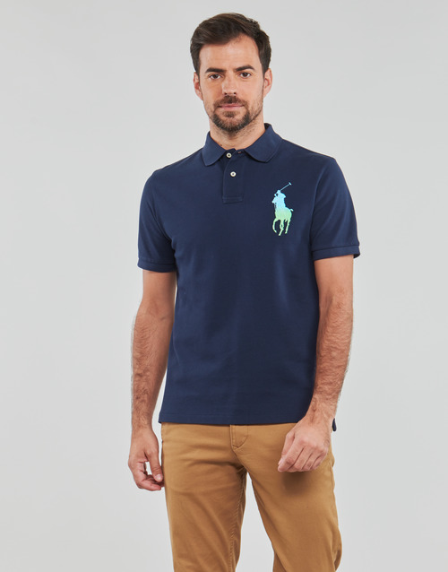 Polo Ralph Lauren - SSKCCMSLM1-SHORT SLEEVE-POLO SHIRT Marino