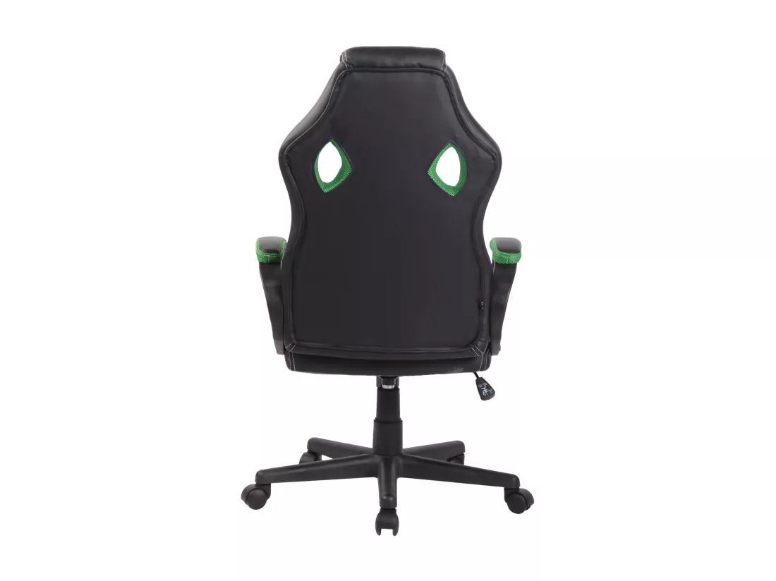 Chaise de bureau - Similicuir & Plastique - Vert - Fire