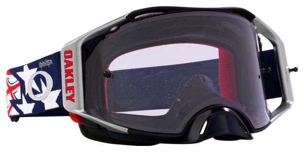 Masque Oakley Airbrake MX x Troy Lee Designs RWB Wings/ Verres Prizm MX Low Light/ Ref : OO7046-F2