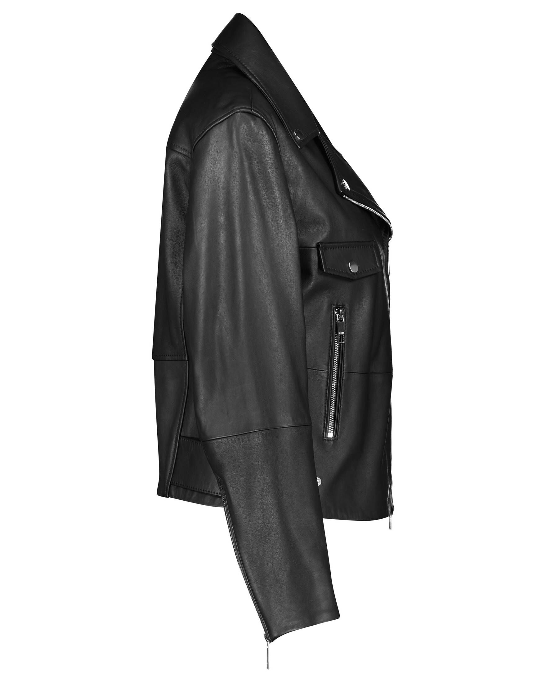 BOSS| Damen Lederjacke SAJINA Slim Fit