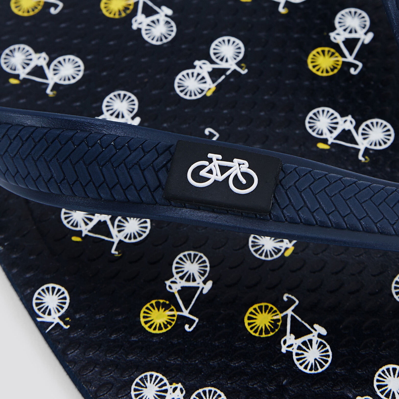 Tongs imprimés licence Tour de France Bleu foncé
