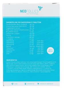 Neofollics Hair Growth Supporting Tablets 100TB