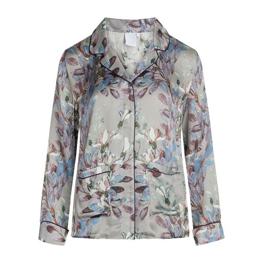CCDK Josephine Pyjamasskjorte, Opal Gray, XXL