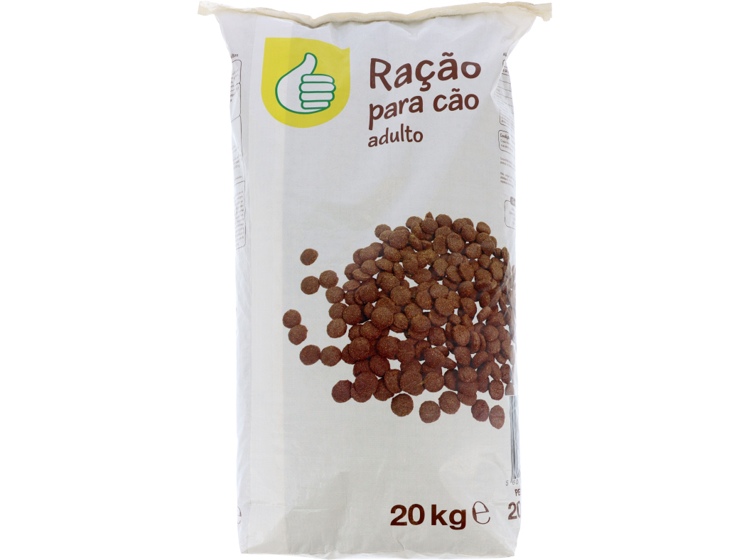 RAÇÃO PARA CÃO POLEGAR ADULTO 20 KG