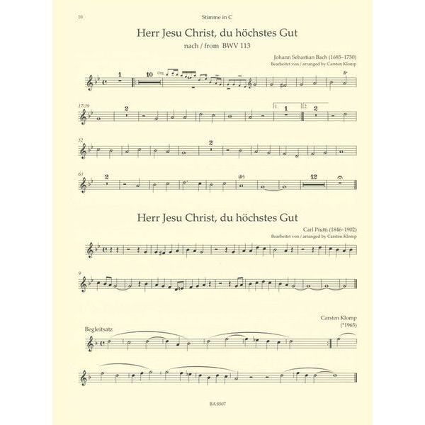Bärenreiter Organ Plus One Communion