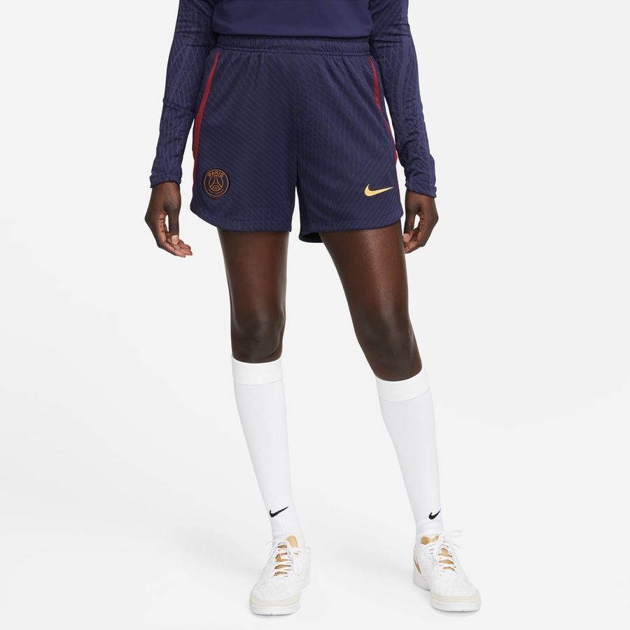 Paris Saint-Germain Short d'Entraînement Dri-FIT Strike - Bleu/Bordeaux/Gold Suede Femme